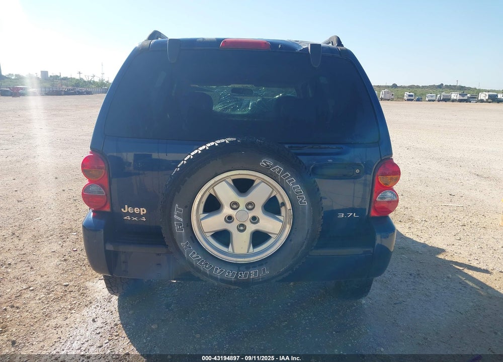 2002 JEEP LIBERTY LIMITED EDITION VIN: 1J4GL58K32W331206