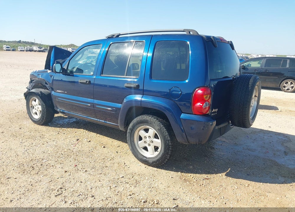 2002 JEEP LIBERTY LIMITED EDITION VIN: 1J4GL58K32W331206