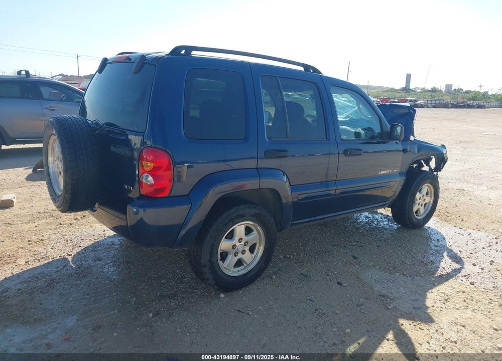 2002 JEEP LIBERTY LIMITED EDITION VIN: 1J4GL58K32W331206