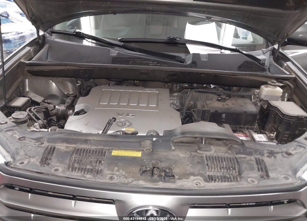 2012 TOYOTA HIGHLANDER VIN: 5TDZK3EH8CS050177