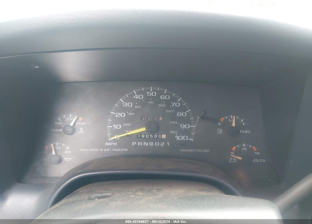 1997 CHEVROLET S-10 LS FLEETSIDE/LS SPORTSIDE VIN: 1GCCS1943VK148948