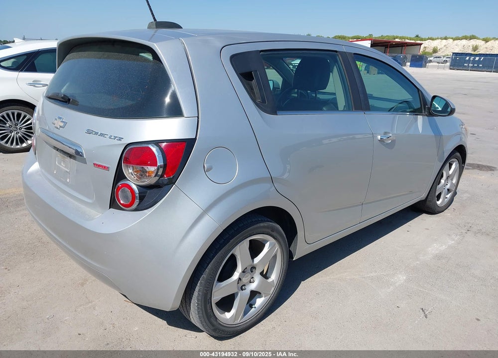 2015 CHEVROLET SONIC LTZ AUTO VIN: 1G1JE6SBXF4187863