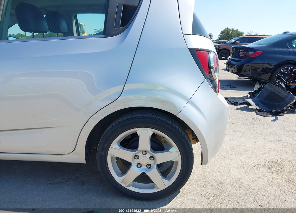 2015 CHEVROLET SONIC LTZ AUTO VIN: 1G1JE6SBXF4187863
