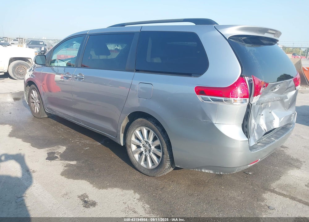 2011 TOYOTA SIENNA XLE VIN: 5TDDK3DC9BS003738
