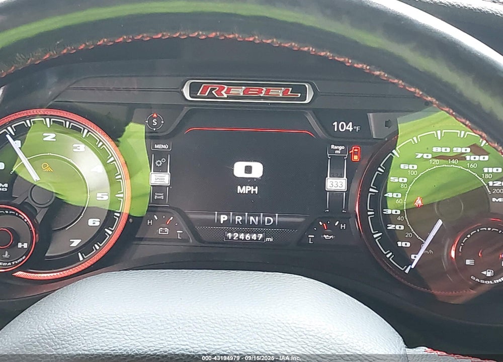 2019 RAM 1500 VIN: 1C6SRFLT7KN825876
