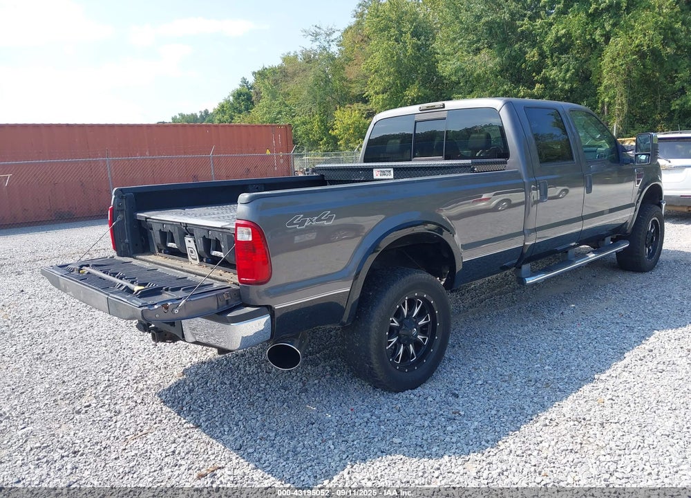 2008 FORD F-250 LARIAT VIN: 1FTSW21R38EC45101