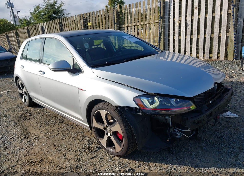 2017 VOLKSWAGEN GOLF GTI AUTOBAHN 4-DOOR/S 4-DOOR/SE 4-DOOR/SPORT 4-DOOR VIN: 3VW447AU4HM054830