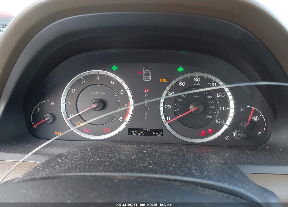2009 HONDA ACCORD VIN: 1HGCP264X9A045874