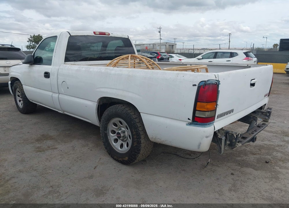 2005 GMC NEW SIERRA C1500 VIN: 1GTEC14V65Z900736