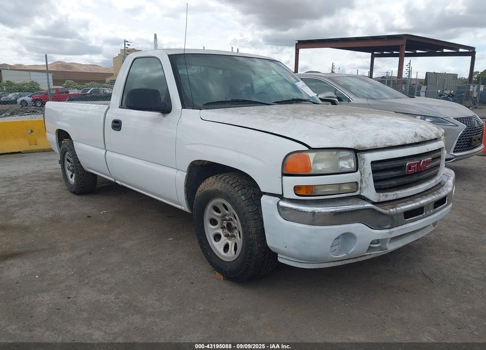 2005 GMC NEW SIERRA C1500 VIN: 1GTEC14V65Z900736