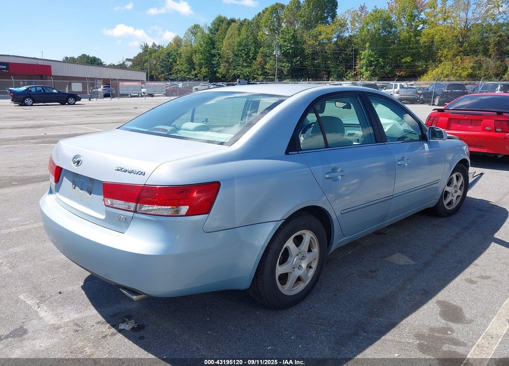 2007 HYUNDAI SONATA VIN: 5NPEU46F17H167462