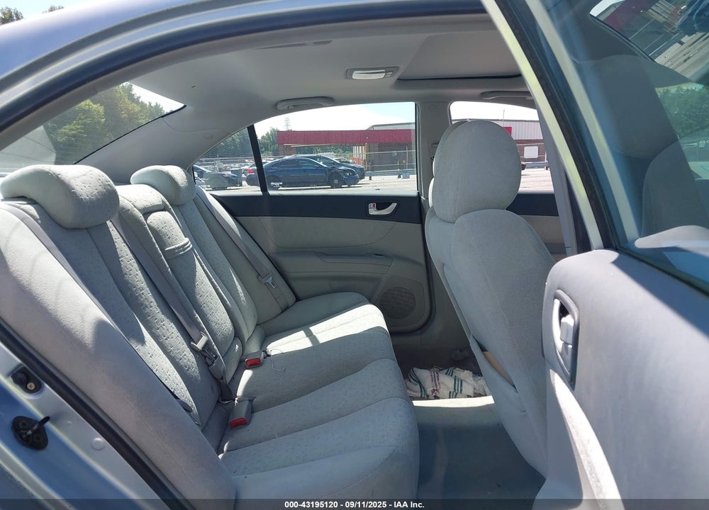 2007 HYUNDAI SONATA VIN: 5NPEU46F17H167462