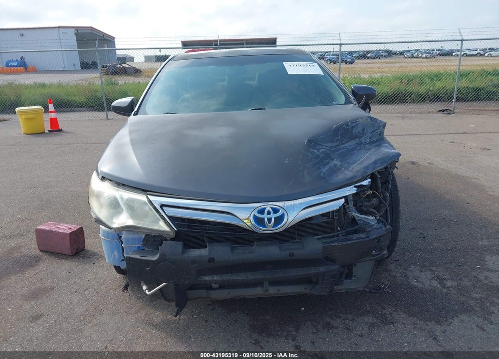 2012 TOYOTA CAMRY HYBRID XLE VIN: 4T1BD1FK7CU039950