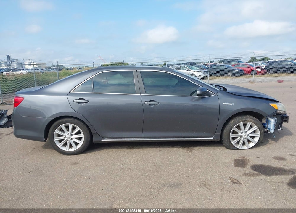 2012 TOYOTA CAMRY HYBRID XLE VIN: 4T1BD1FK7CU039950