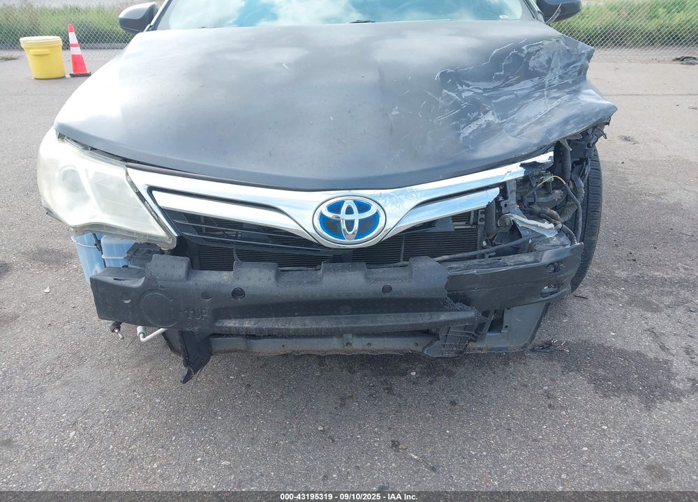 2012 TOYOTA CAMRY HYBRID XLE VIN: 4T1BD1FK7CU039950