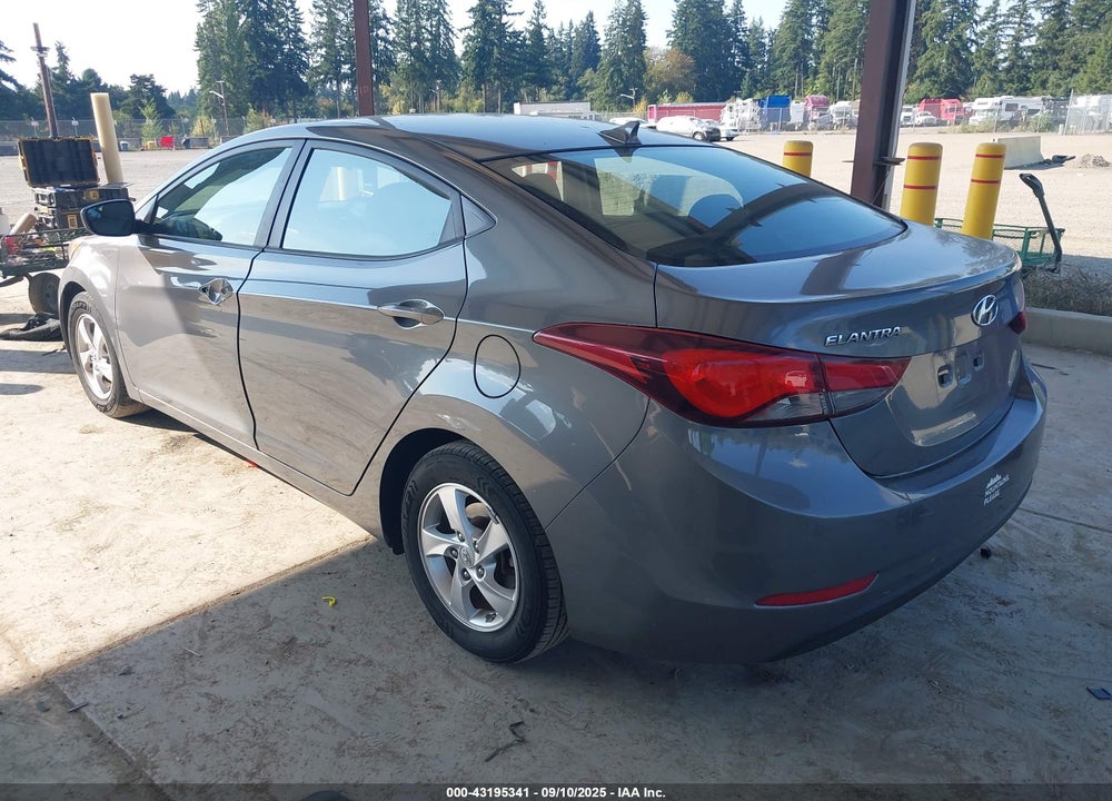 2014 HYUNDAI ELANTRA VIN: 5NPDH4AE1EH503185