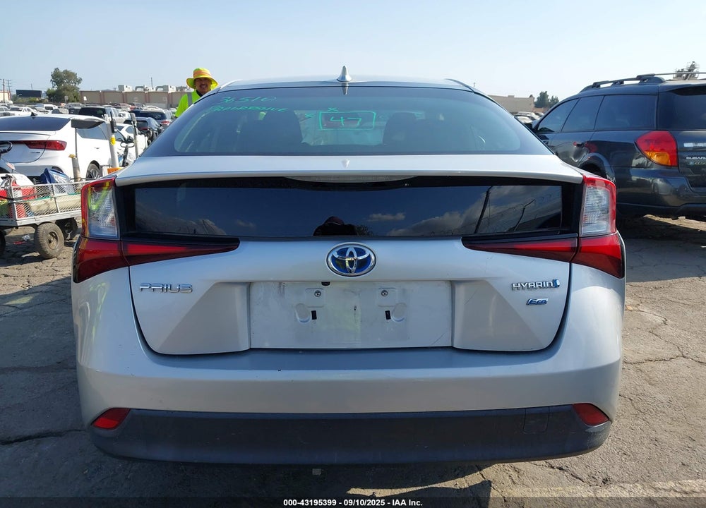 2019 TOYOTA PRIUS VIN: JTDKARFU0K3082818