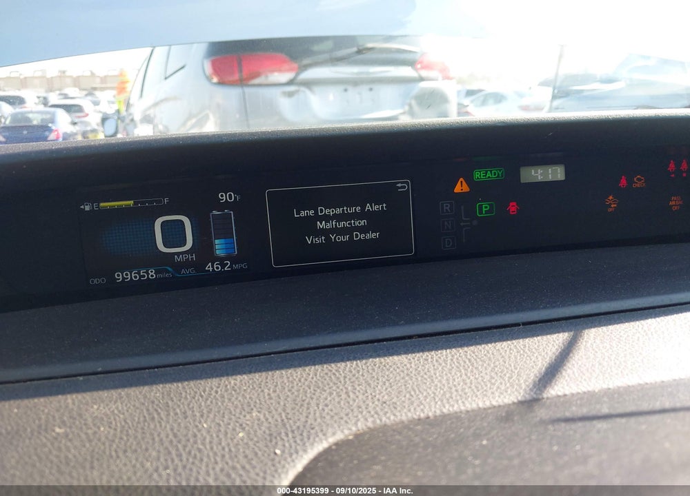2019 TOYOTA PRIUS VIN: JTDKARFU0K3082818