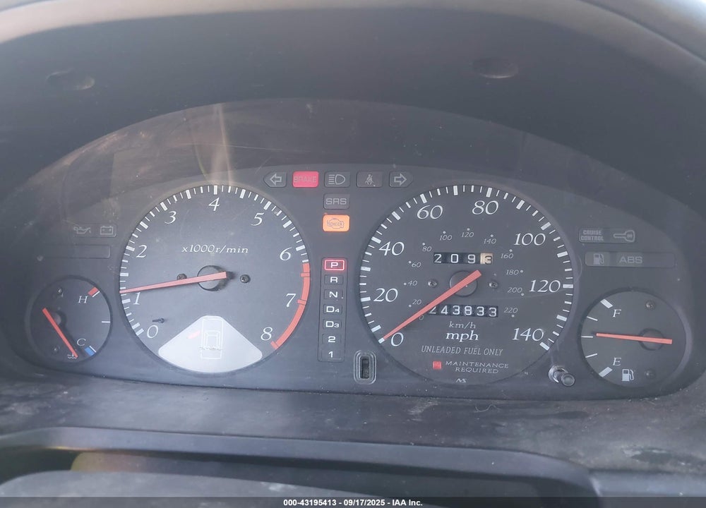 1999 ACURA CL 3.0 VIN: 19UYA2255XL013311