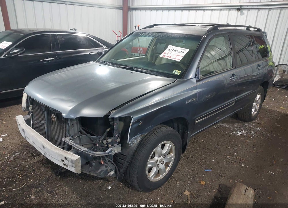 2002 TOYOTA HIGHLANDER VIN: JTEGF21A720062395