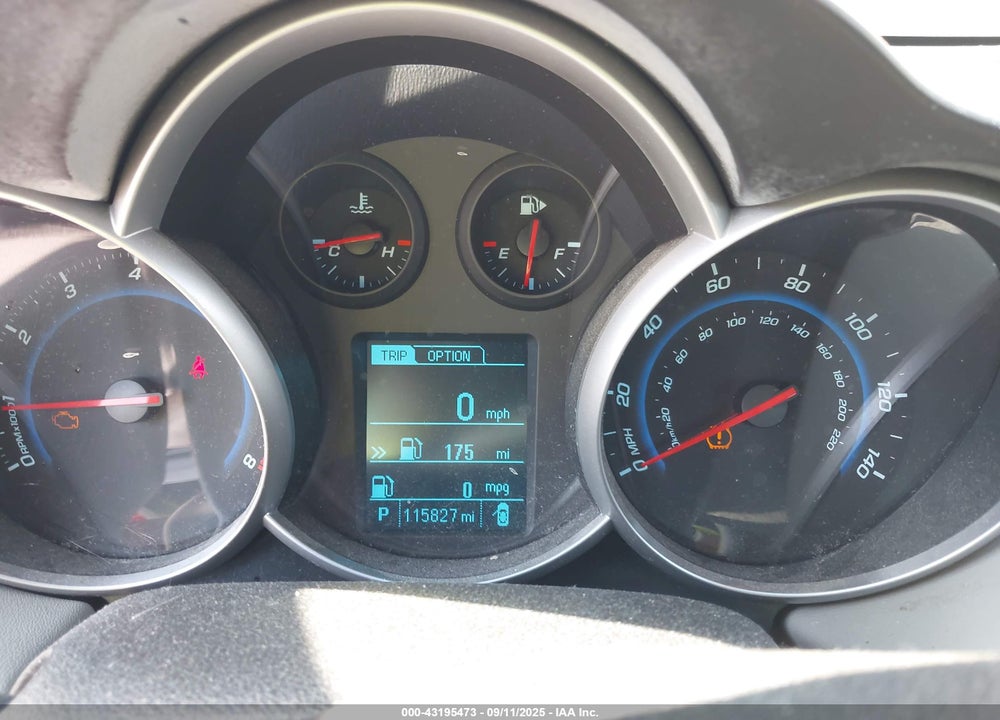 2014 CHEVROLET CRUZE VIN: 1G1PA5SH8E7122527
