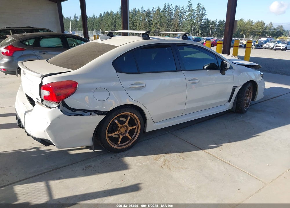 2018 SUBARU WRX VIN: JF1VA1C67J9833001