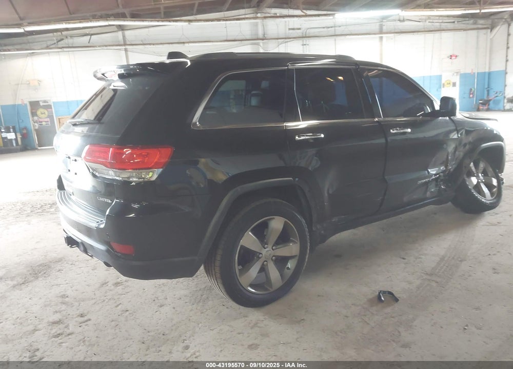 2016 JEEP GRAND CHEROKEE LIMITED VIN: 1C4RJFBG2GC461629