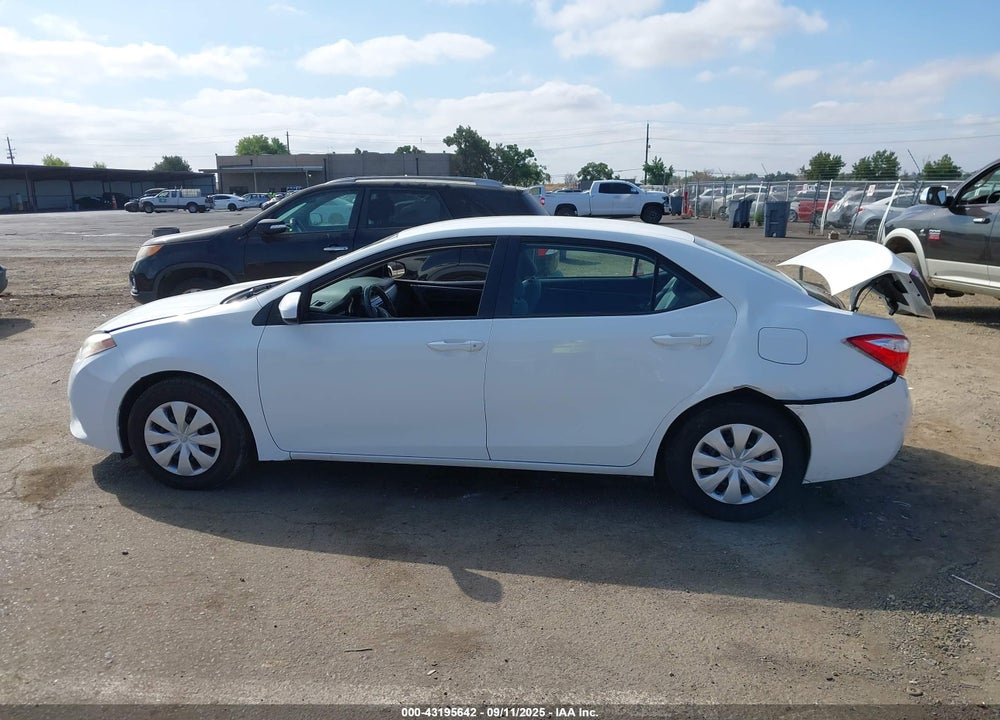 2014 TOYOTA COROLLA VIN: 5YFBURHE1EP116595