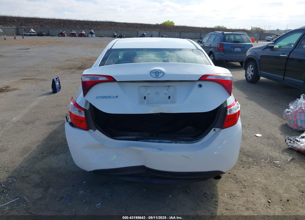 2014 TOYOTA COROLLA VIN: 5YFBURHE1EP116595