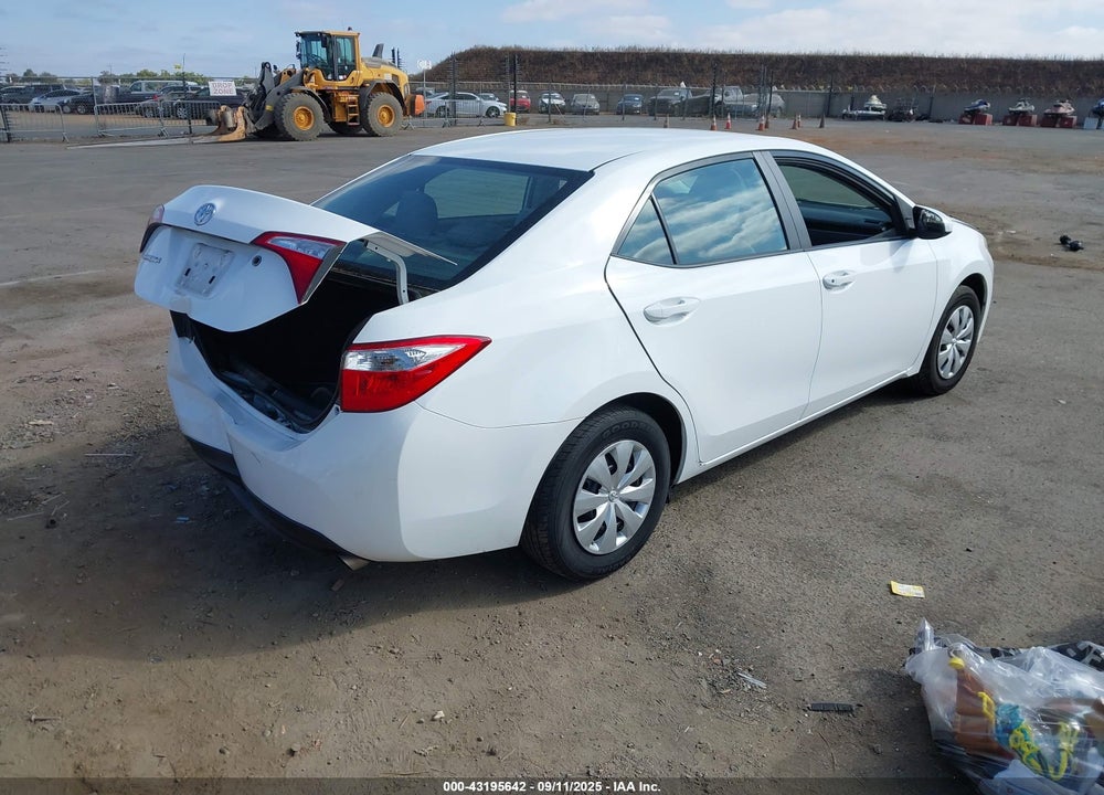2014 TOYOTA COROLLA VIN: 5YFBURHE1EP116595