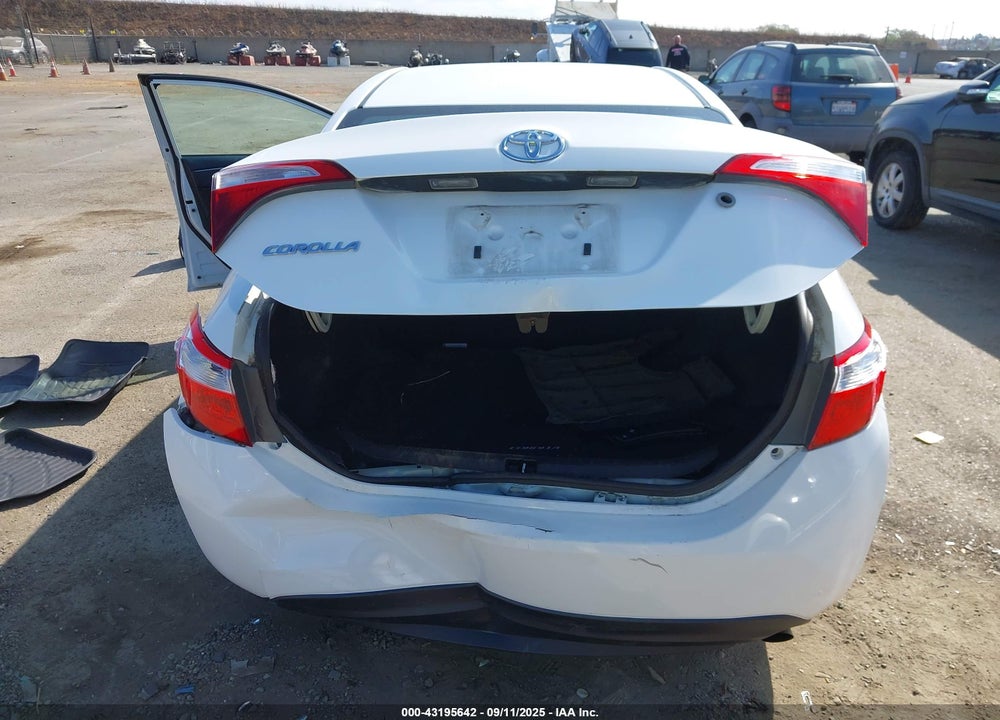 2014 TOYOTA COROLLA VIN: 5YFBURHE1EP116595