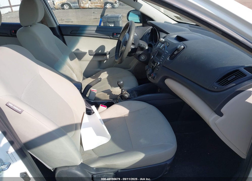 2012 KIA FORTE LX VIN: KNAFT4A28C5583804