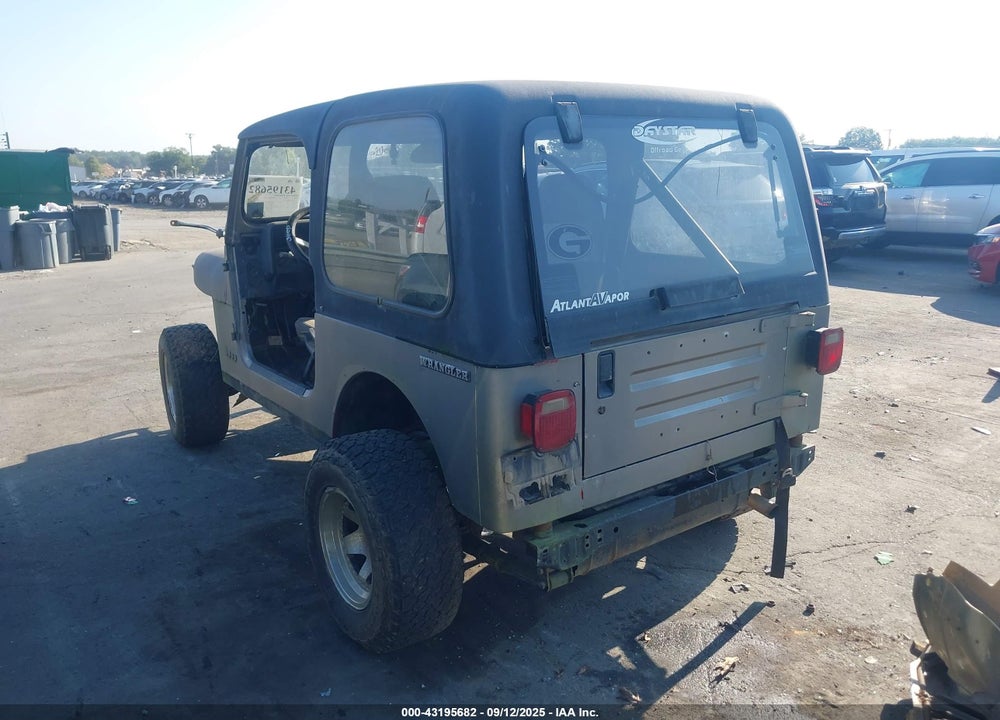 1991 JEEP WRANGLER / YJ VIN: 2J4FY29S8MJ116926