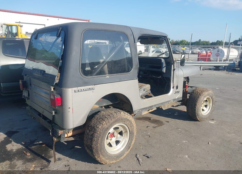 1991 JEEP WRANGLER / YJ VIN: 2J4FY29S8MJ116926