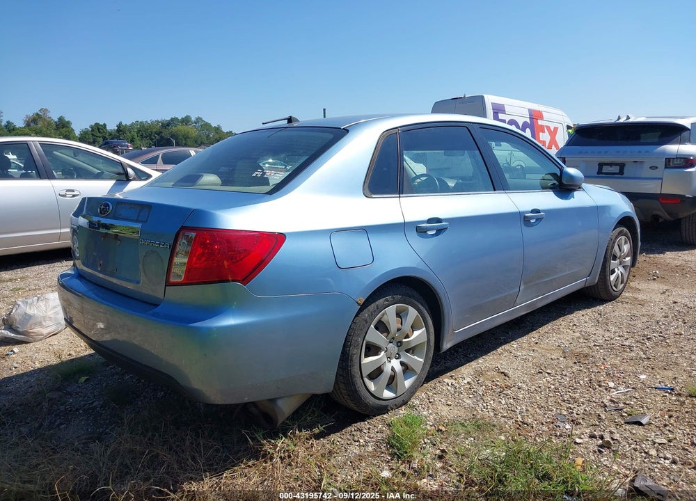 2011 SUBARU IMPREZA VIN: JF1GE6A60BH510445