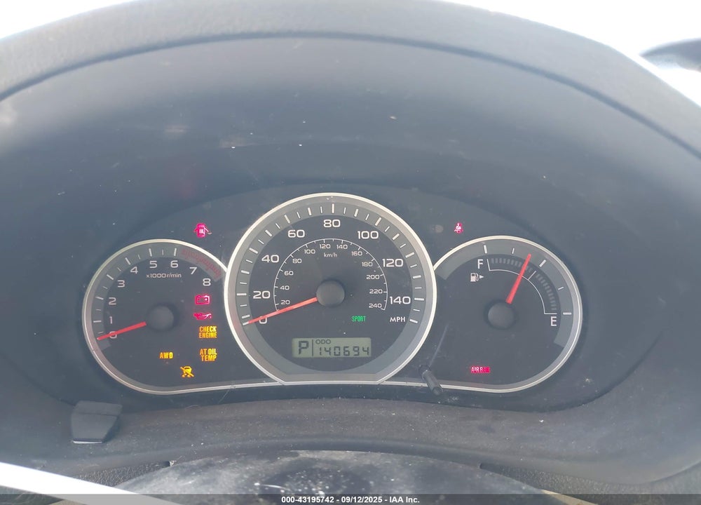 2011 SUBARU IMPREZA VIN: JF1GE6A60BH510445