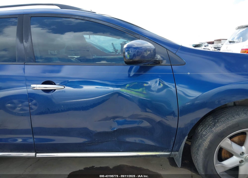 2010 NISSAN MURANO VIN: JN8AZ1MU5AW002102