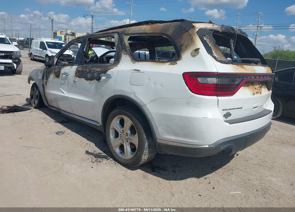 2014 DODGE DURANGO SXT VIN: 1C4RDHAG4EC594927
