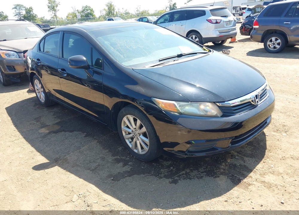 2012 HONDA CIVIC EX VIN: 19XFB2F81CE002624