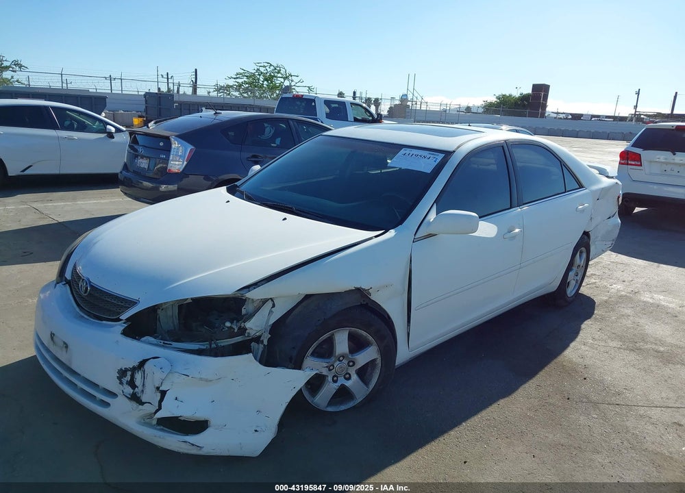 2004 TOYOTA CAMRY SE VIN: 4T1BE32K44U379542