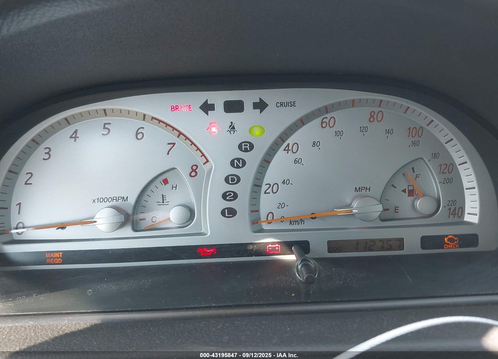 2004 TOYOTA CAMRY SE VIN: 4T1BE32K44U379542