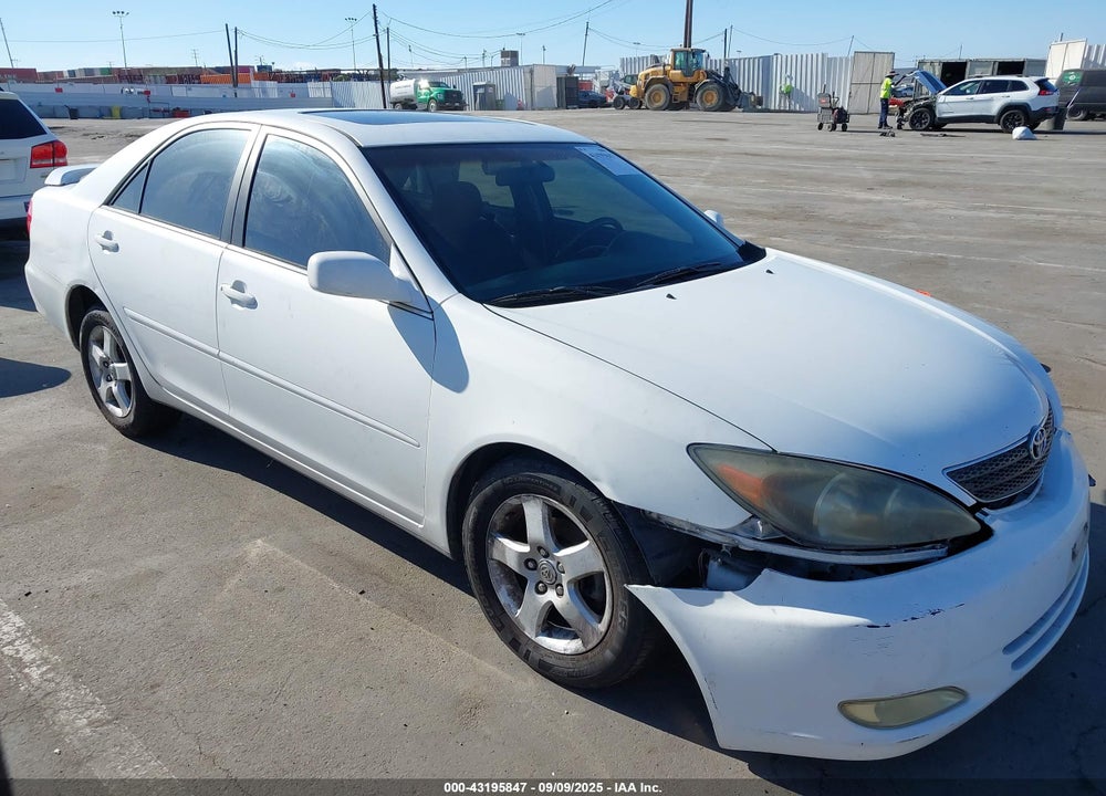 2004 TOYOTA CAMRY SE VIN: 4T1BE32K44U379542