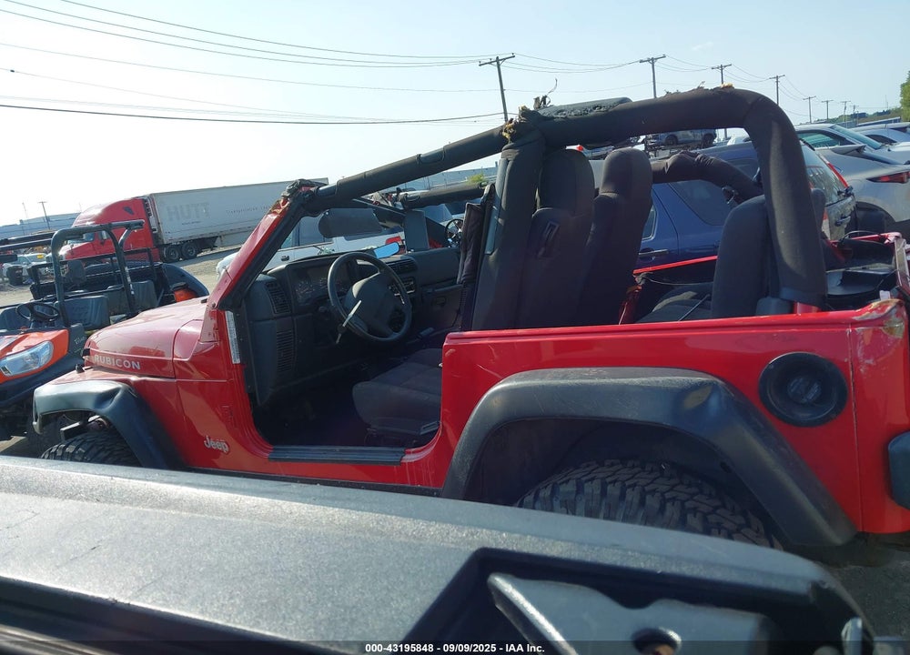 2003 JEEP WRANGLER RUBICON VIN: 1J4FA69S63P343819