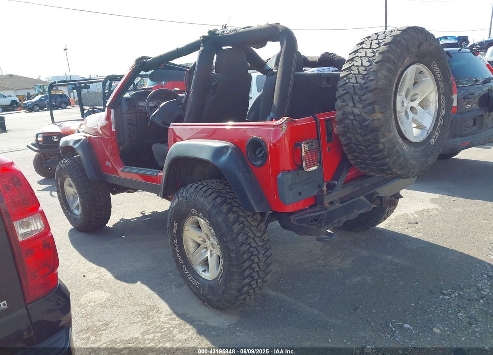 2003 JEEP WRANGLER RUBICON VIN: 1J4FA69S63P343819