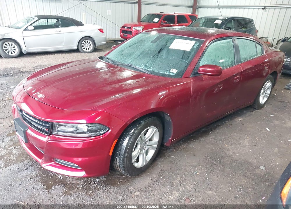 2021 DODGE CHARGER SXT RWD VIN: 2C3CDXBG3MH522373