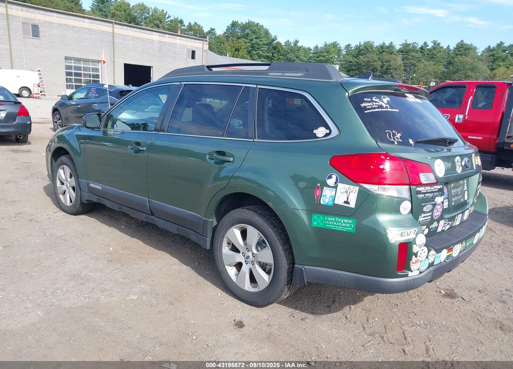 2012 SUBARU OUTBACK VIN: 4S4BRBLC7C3274973