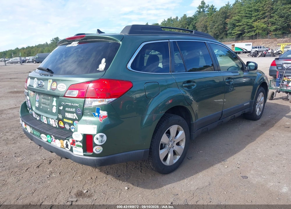 2012 SUBARU OUTBACK VIN: 4S4BRBLC7C3274973