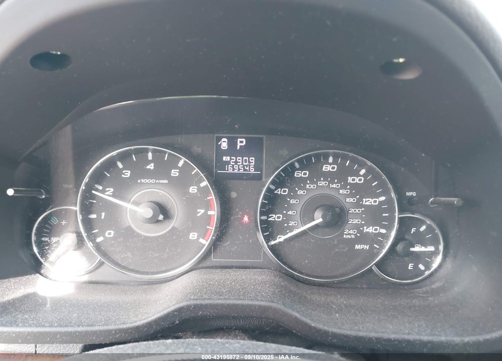 2012 SUBARU OUTBACK VIN: 4S4BRBLC7C3274973