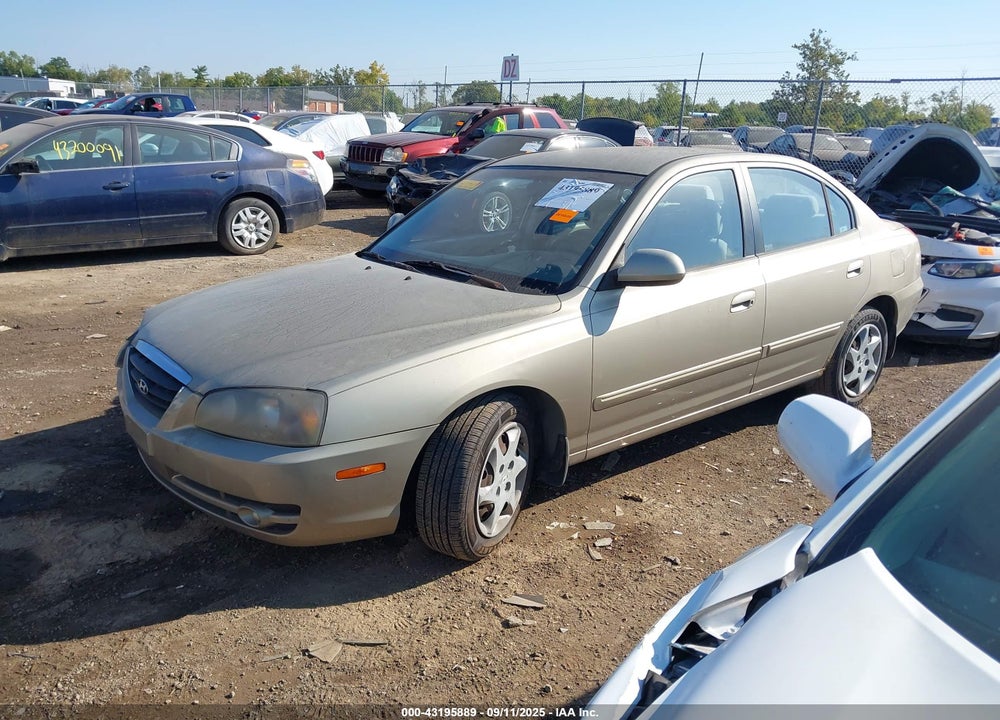 2006 HYUNDAI ELANTRA GLS/LIMITED VIN: KMHDN46D96U267719