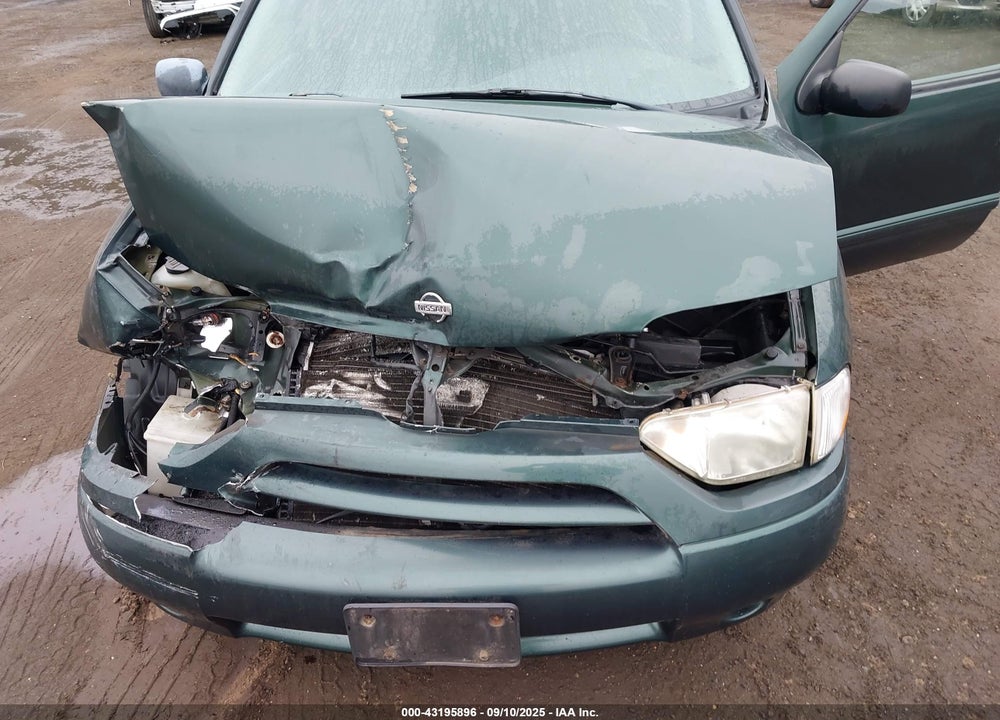 2002 NISSAN QUEST GXE VIN: 4N2ZN15T42D819118